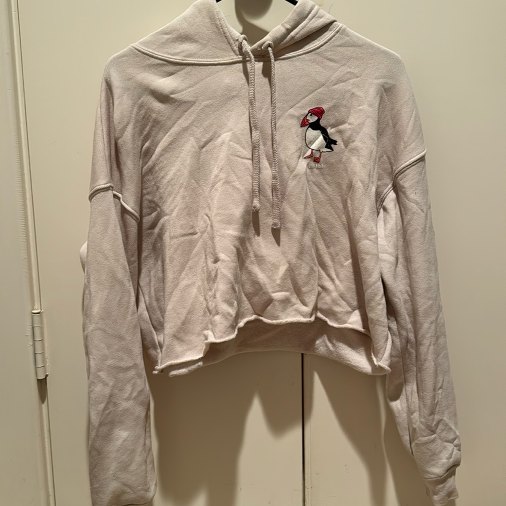 Cropped Maine hoodie